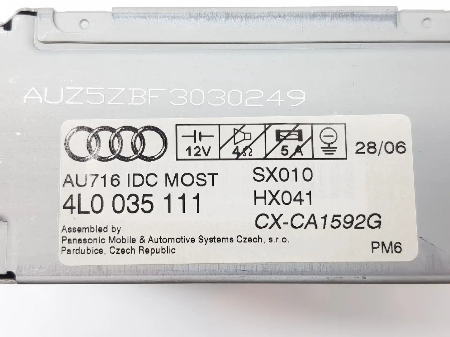 Sistema de Rádio 4L0035111 | Audi Q7 (4L)