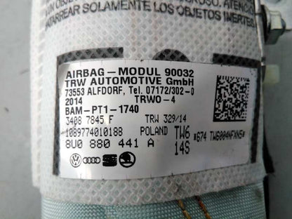 Airbag Cortina Esquerdo 8U0880441A | Audi Q3 8U