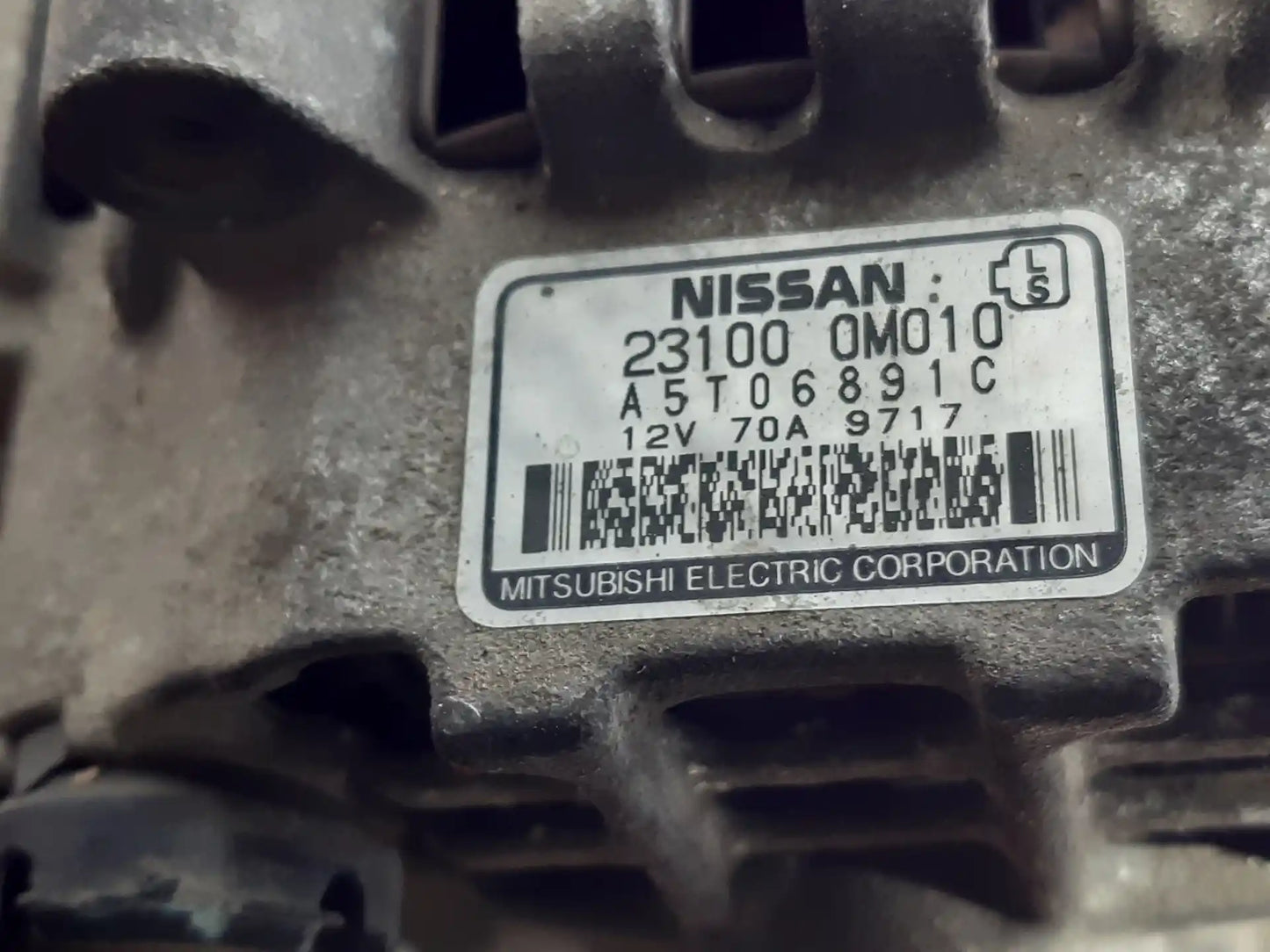 Alternador 231000M010 | Nissan Almera N15